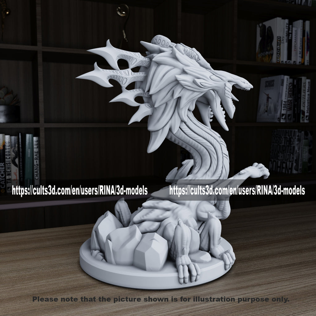 Baron Nashor Rework 3D Printed Figure