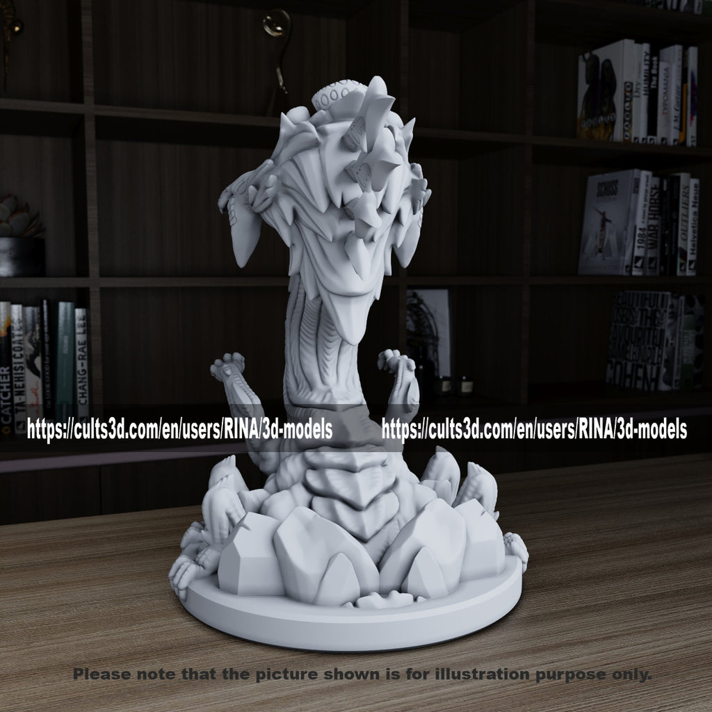 Baron Nashor Rework 3D Printed Figure