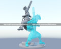 Ekko 3D Printed Figure