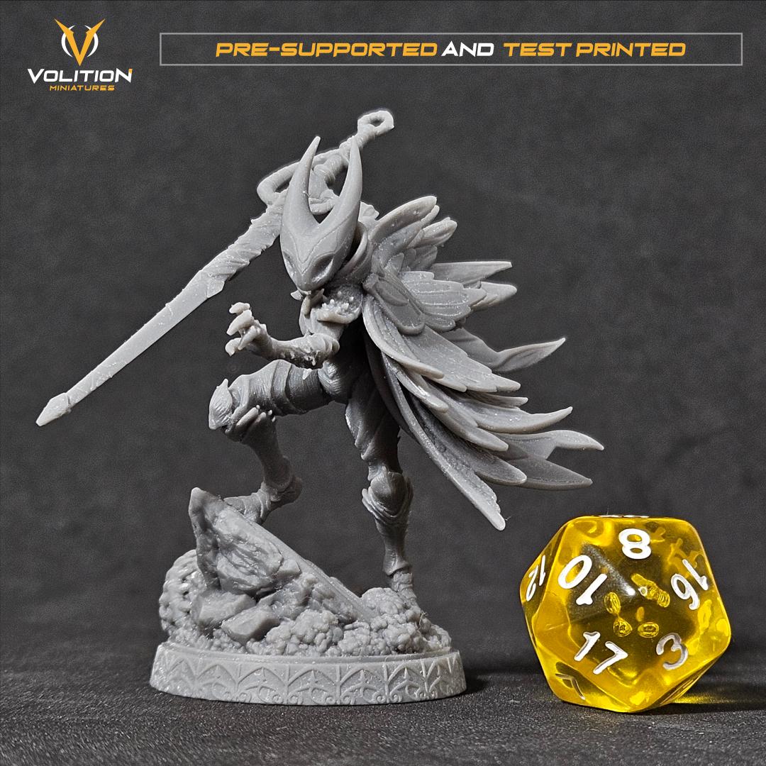 Hornet Miniature Resin Figurine | Hollow Knight Diorama, 32mm Scale