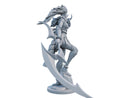 Blood Moon Diana 3D Printed Figure