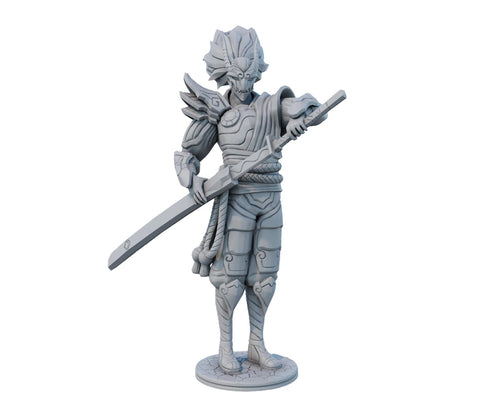Blood Moon Yasuo 3D Printed Figure