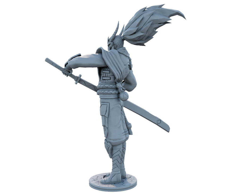Blood Moon Yasuo 3D Printed Figure
