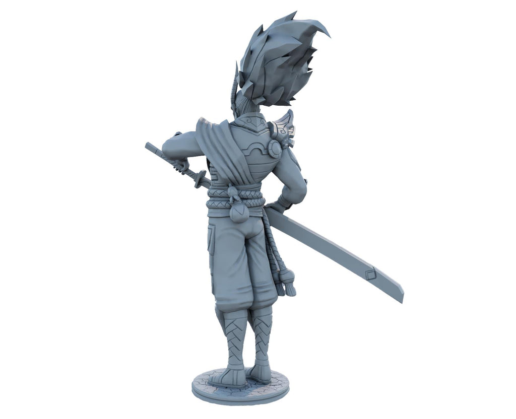 Blood Moon Yasuo 3D Printed Figure