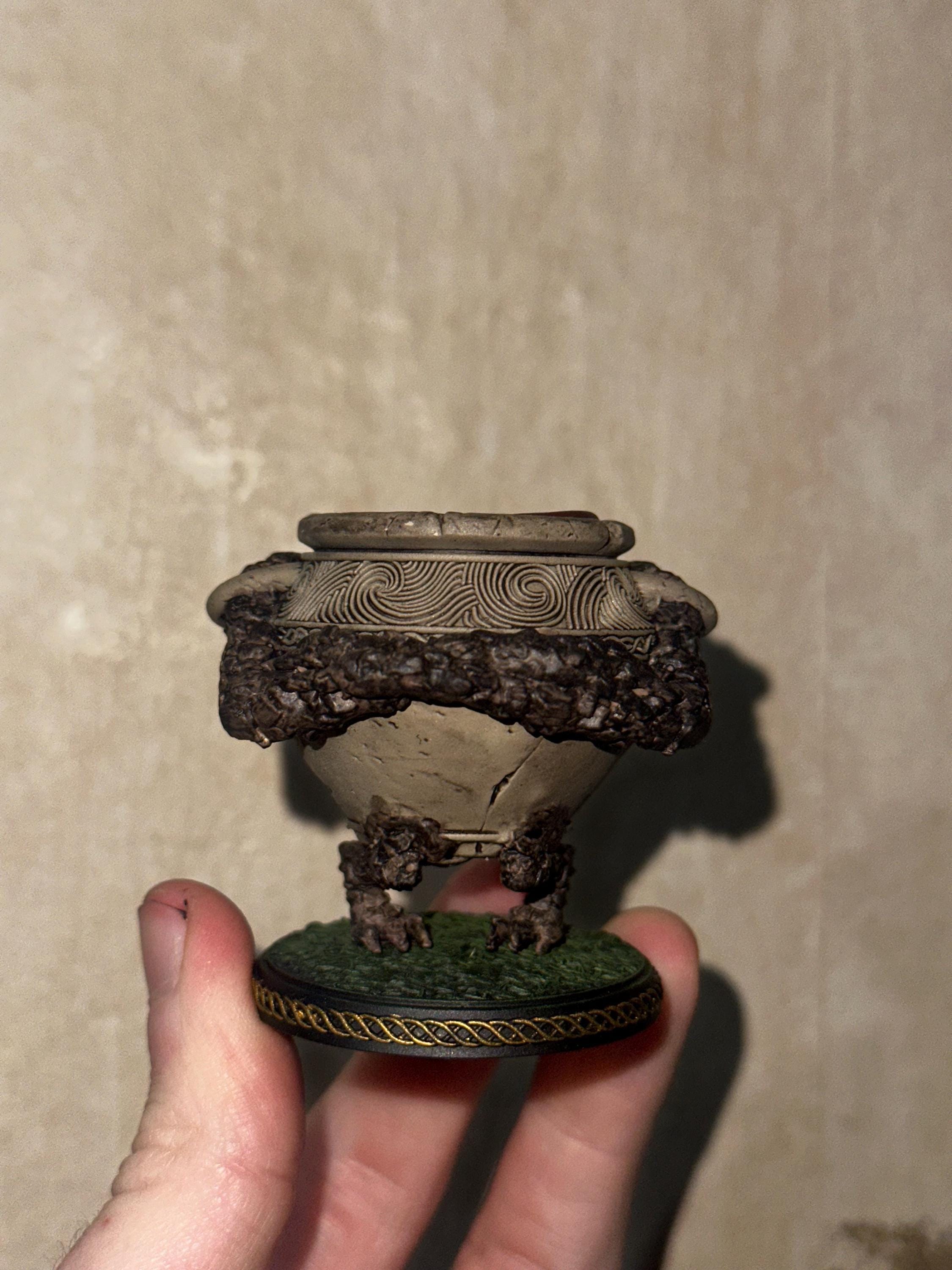 Alexander the jar, iron fist, miniature, Hand-Painted Resin, Elden Ring Collectible