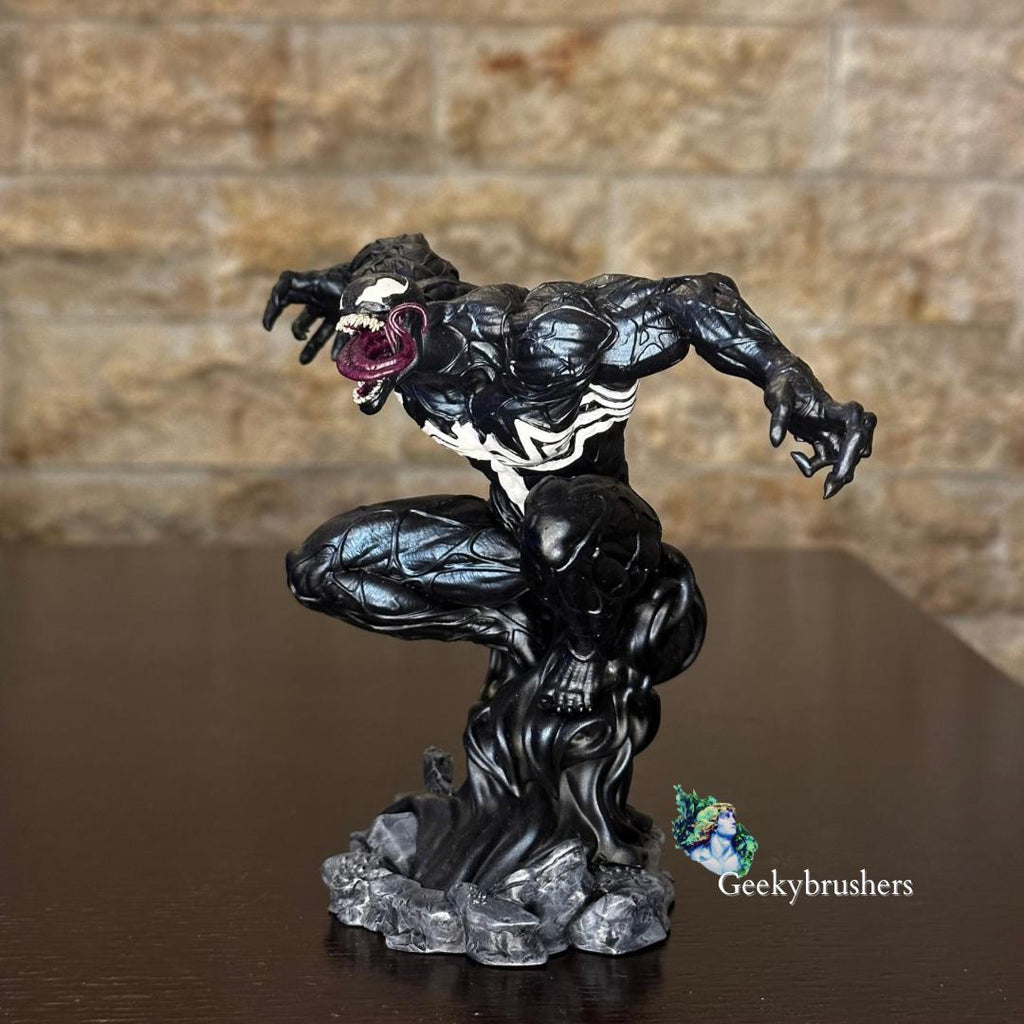 Venom Resin Figure | Hand Painted 125mm statue | Spiderman Collectible Display