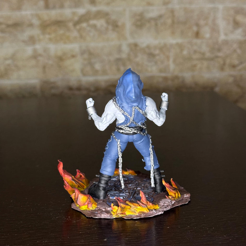 Disturbed Mascot Resin Statue: Metal Band Fan Art Diorama (10cm)