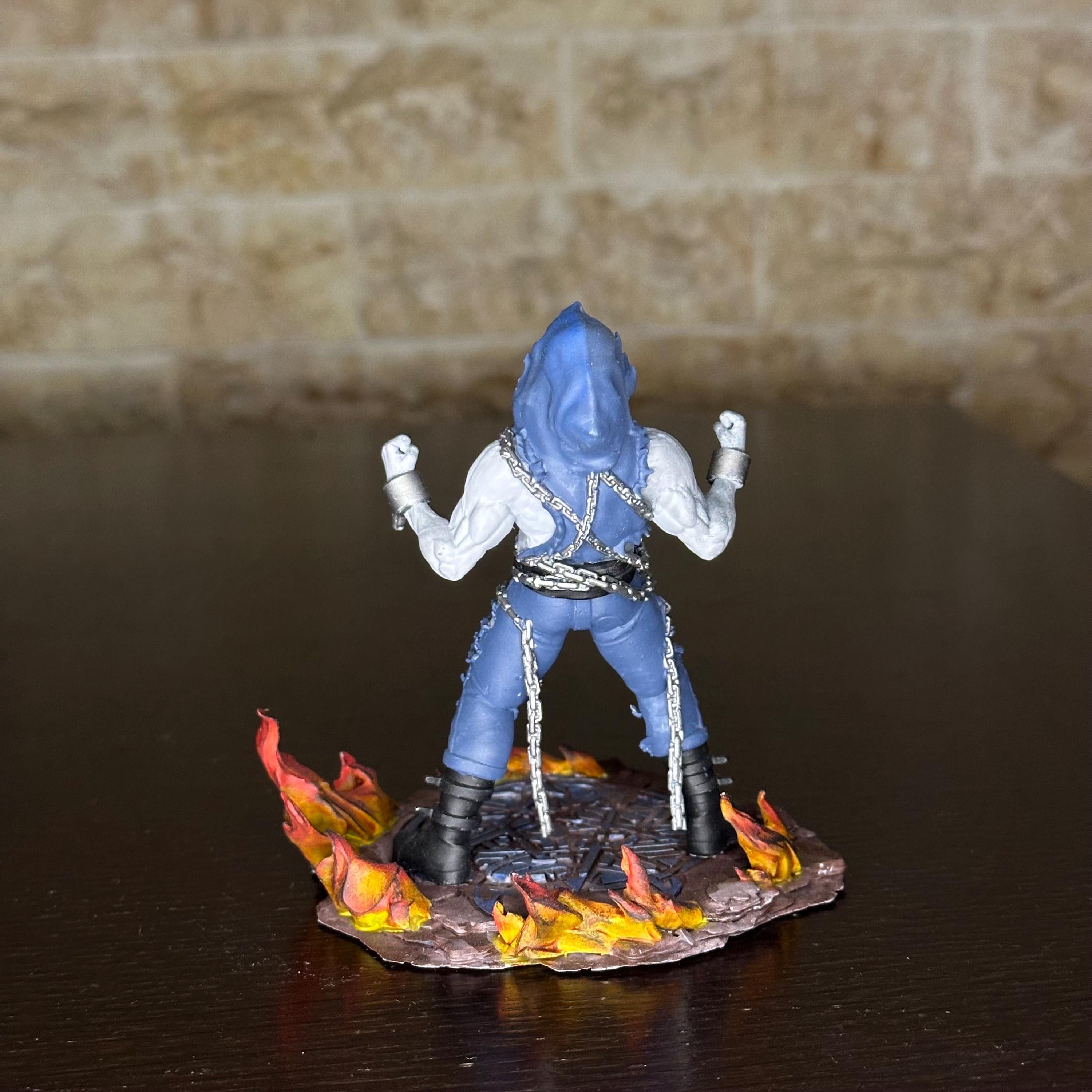 Disturbed Mascot Resin Statue: Metal Band Fan Art Diorama (10cm)