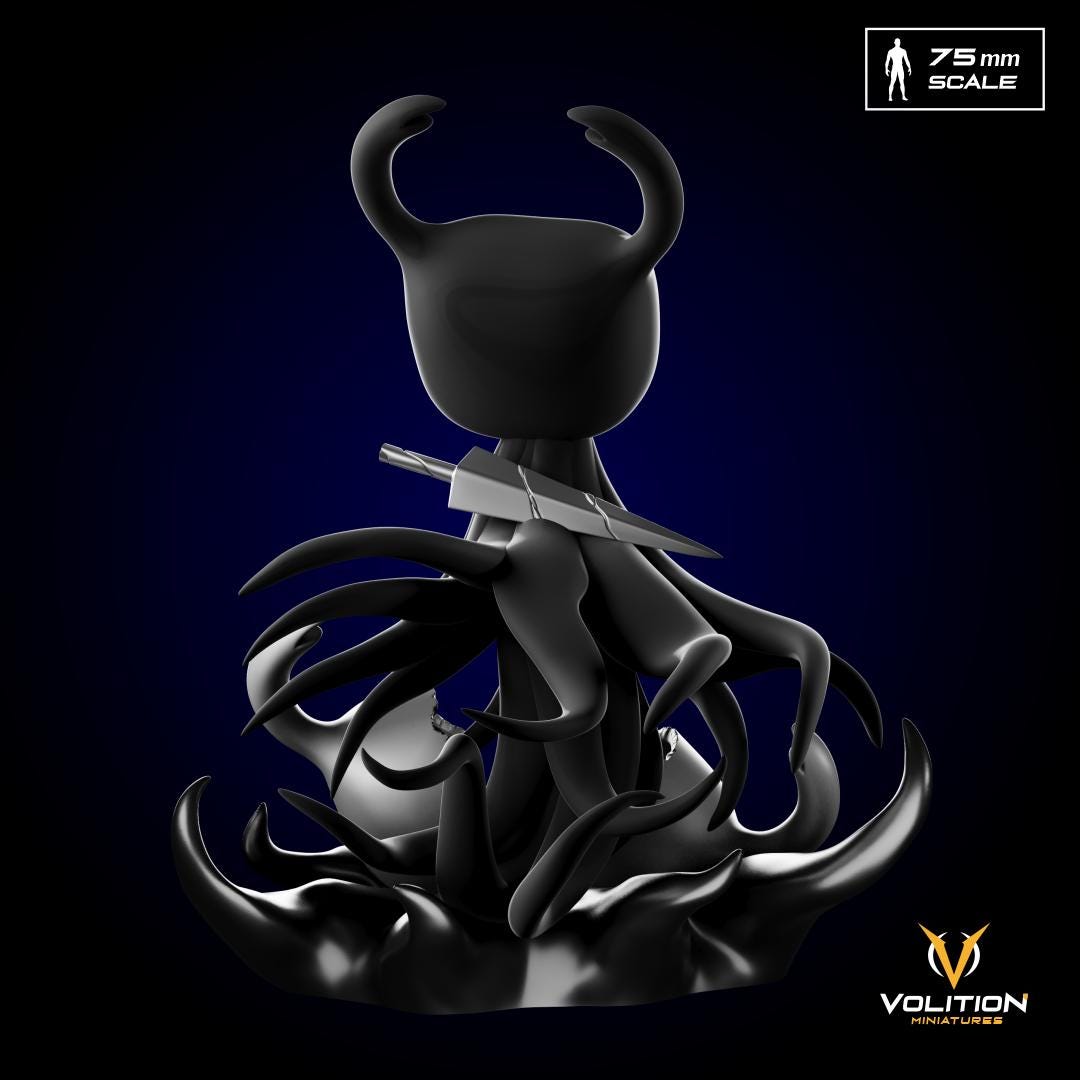 Shadow Hollow Knight  Resin Figure | VolitionMiniatures 75mm Diorama