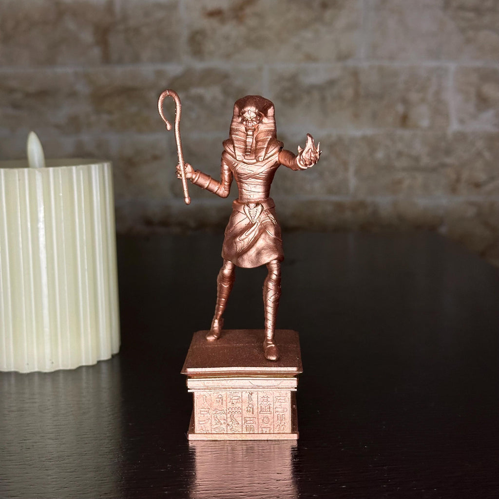 Pharaoh Eddie Iron Maiden Figurine | Hand-Painted Resin Collectible