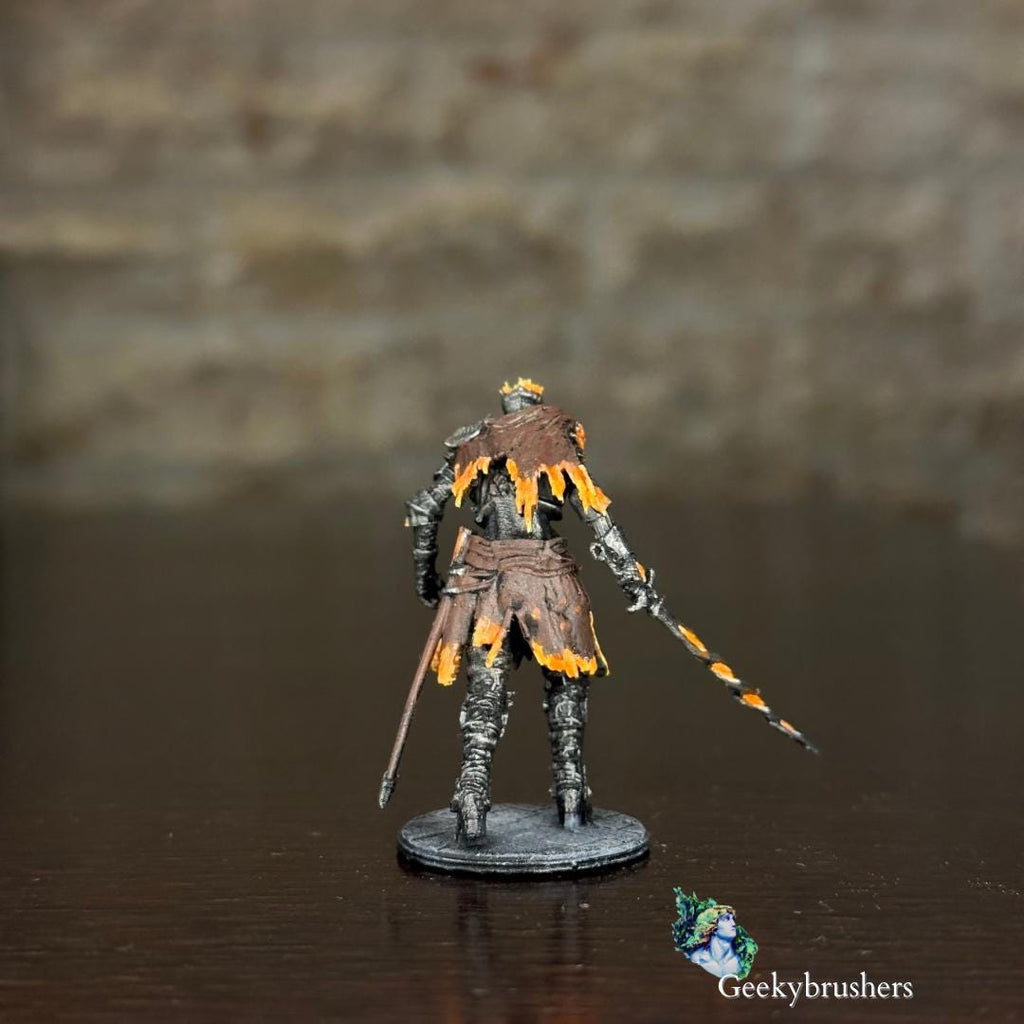Soul of cinder miniature |  Resin Statue | Dark Souls 3 , high Detailed ~32mm scale