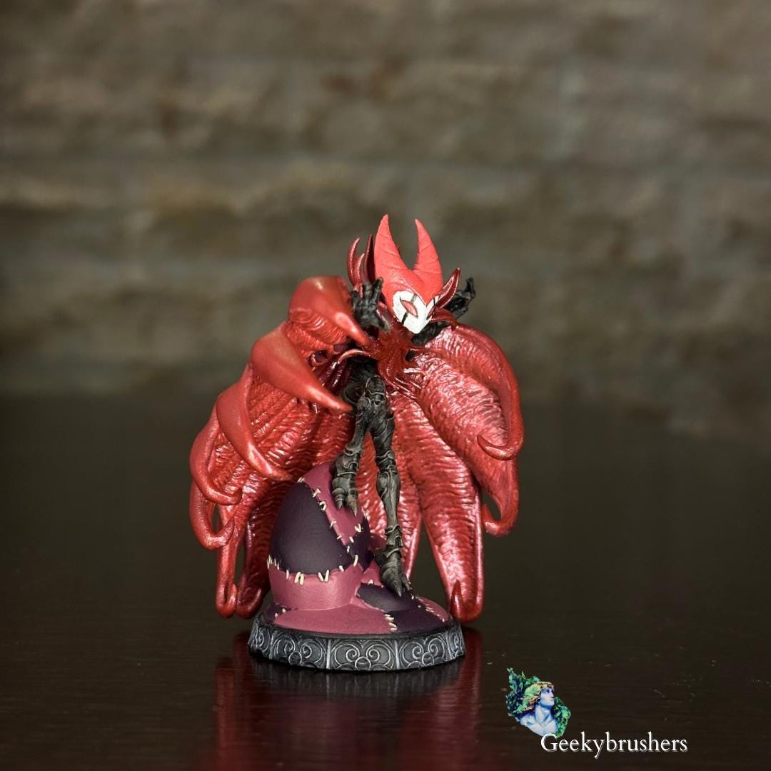 Nightmare King Grimm Miniature | 32mm Resin Figurine, Diorama Base