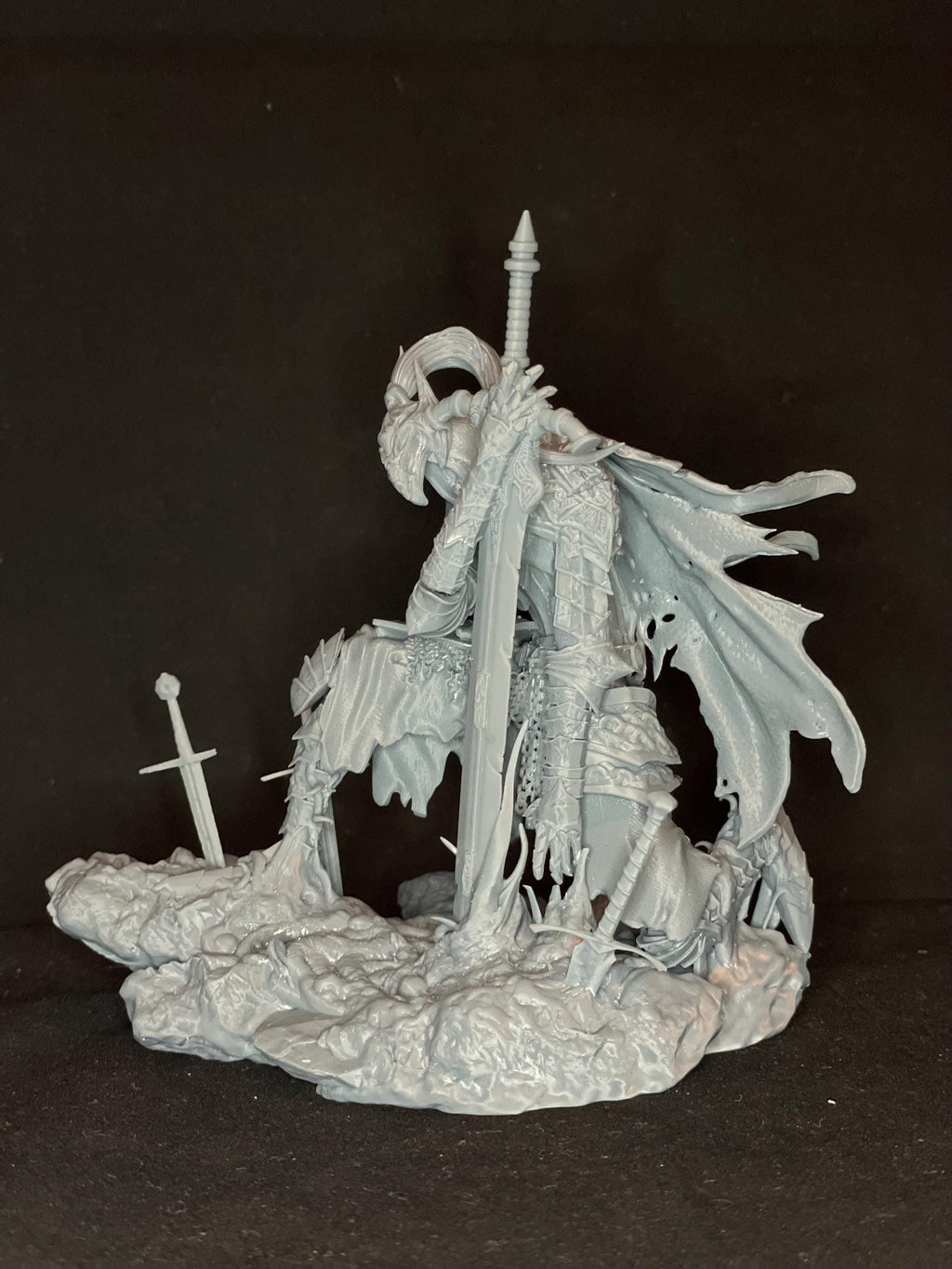 Artorias the Abysswalker Resin Statue | Dark Souls Remastered Collectible | 16K High‑Detail Print | 3 Sizes – Mini, Standard, Statue