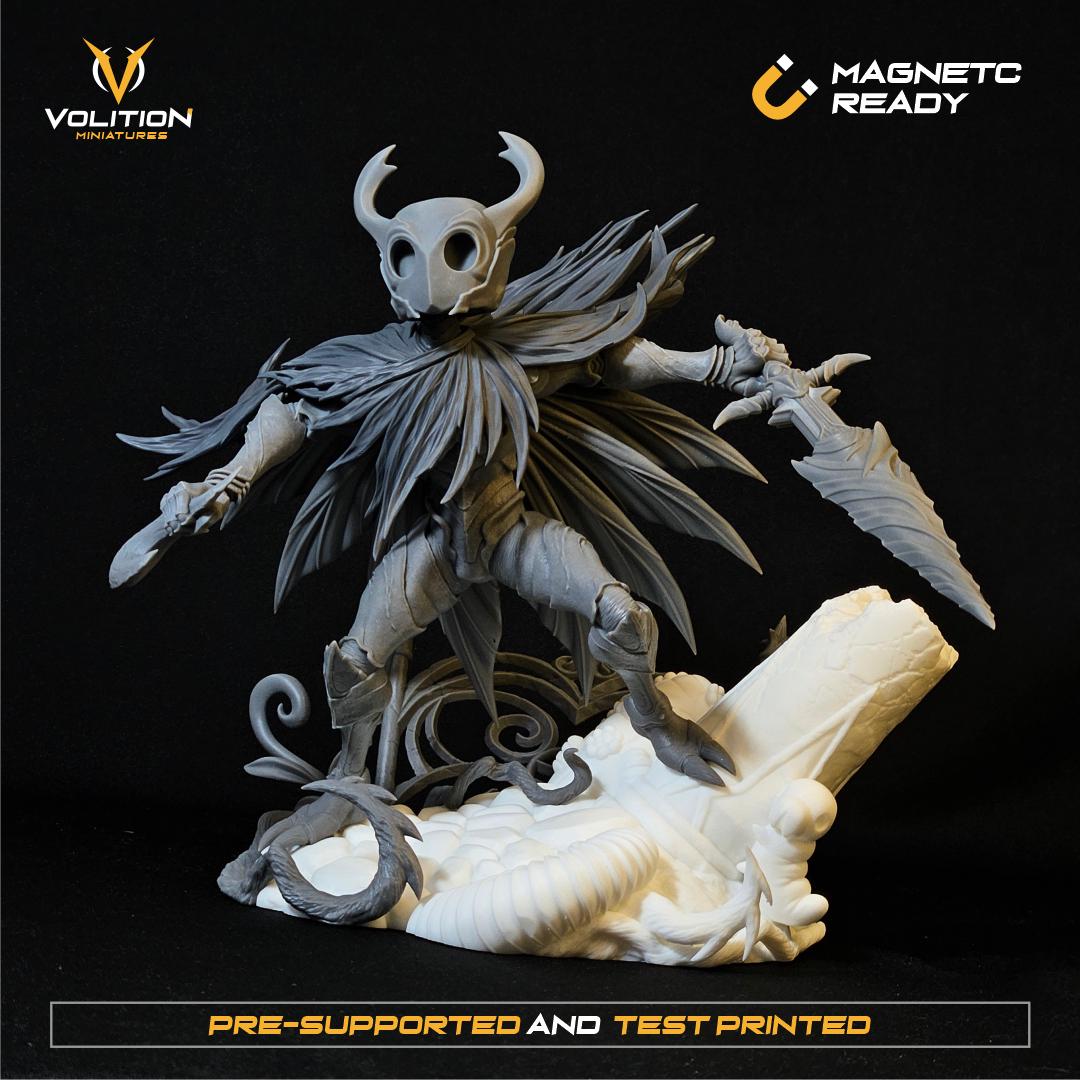 Knight  from Hollow Knight | 1:10 Statue |Highly Detailed| VolitionMiniatures Model | Painted-Unpainted |Diorama