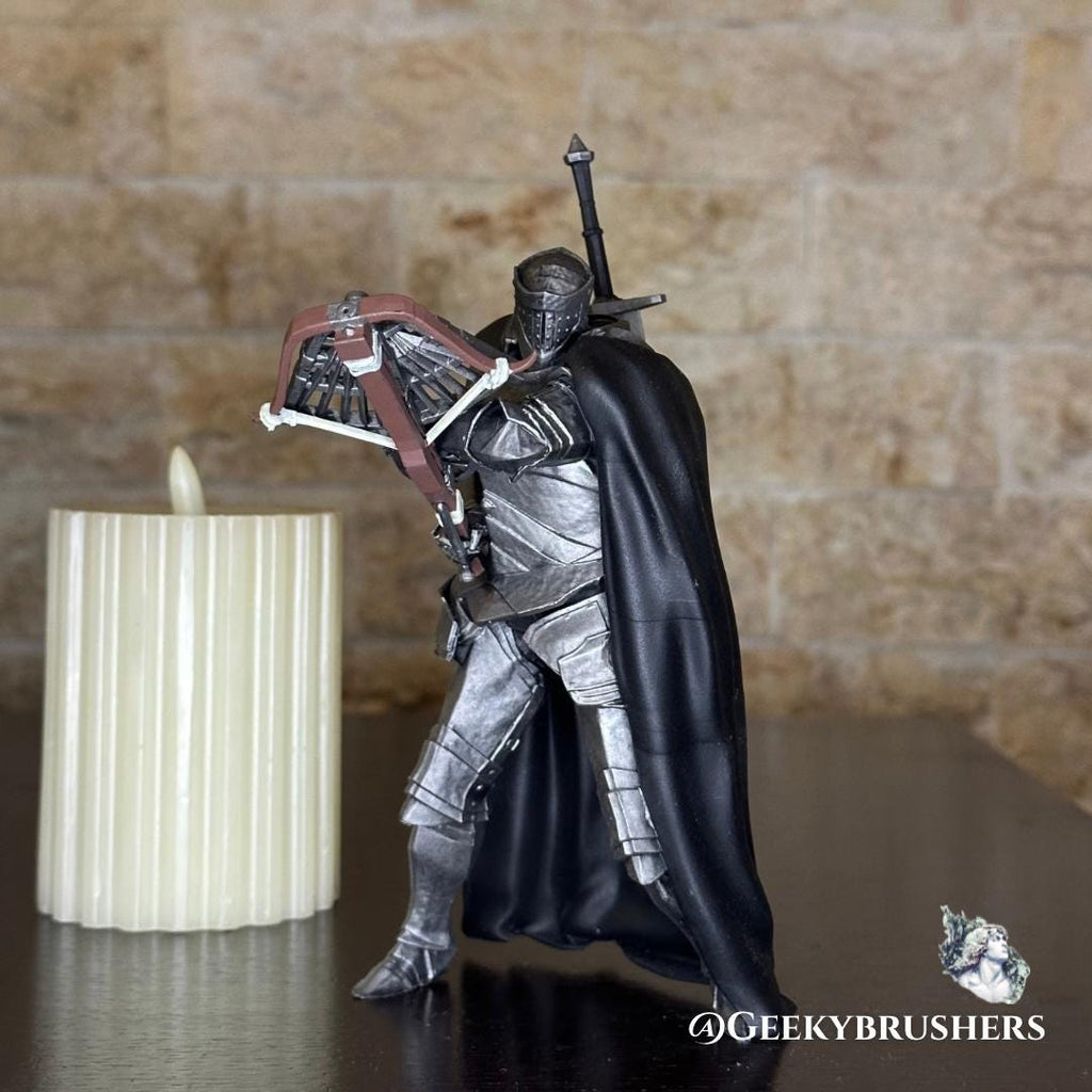 Blackgaol knight Elden Ring Figure-Miniature-Statue | Hand-Painted Resin Fan Art Statue