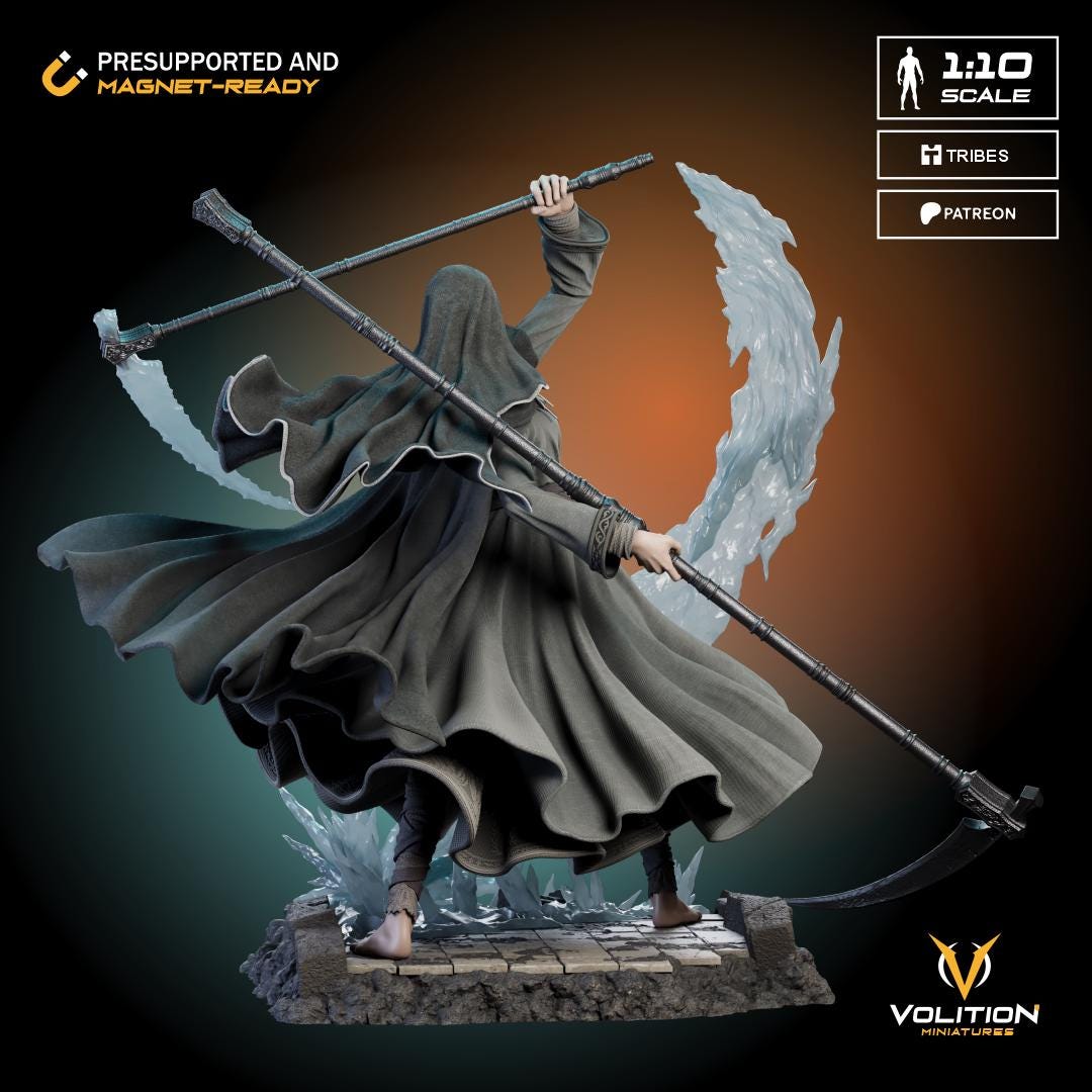 Sister Friede| 1:10 Dark Souls Statue |Highly Detailed| VolitionMiniatures Model | Painted-Unpainted |Diorama Fanart