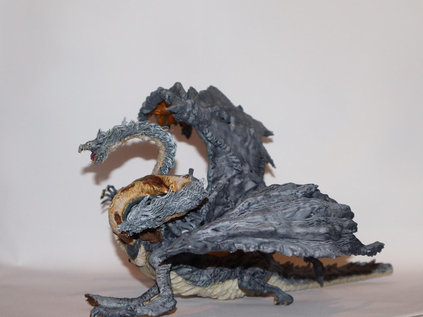 Dragonlord Placidusax gargantuan dragon scale resin figure from Elden Ring, Painted version is sold out,  check description!