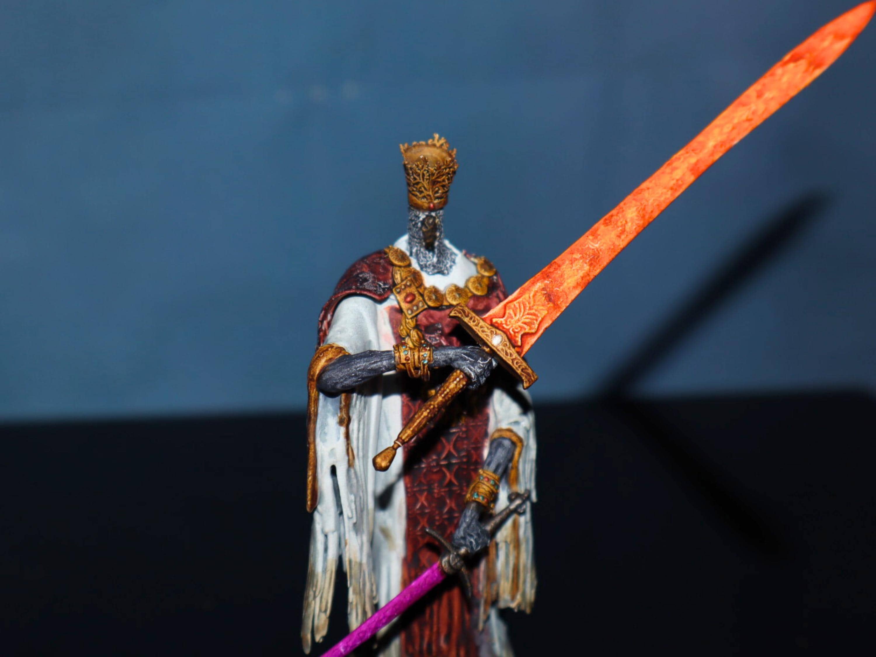 Pontiff Sulyvahn 3D Printed Dark Souls Figure