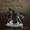 Guts vs Femto Mini Figure – 3" Handmade Resin Statue | Painted or Unpainted Berserk Collectible | Final battle