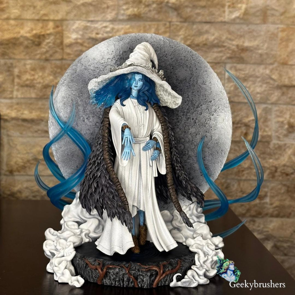 Ranni the Moon witch, Hand-Painted Resin Statue, Fan art Elden Ring Collectible
