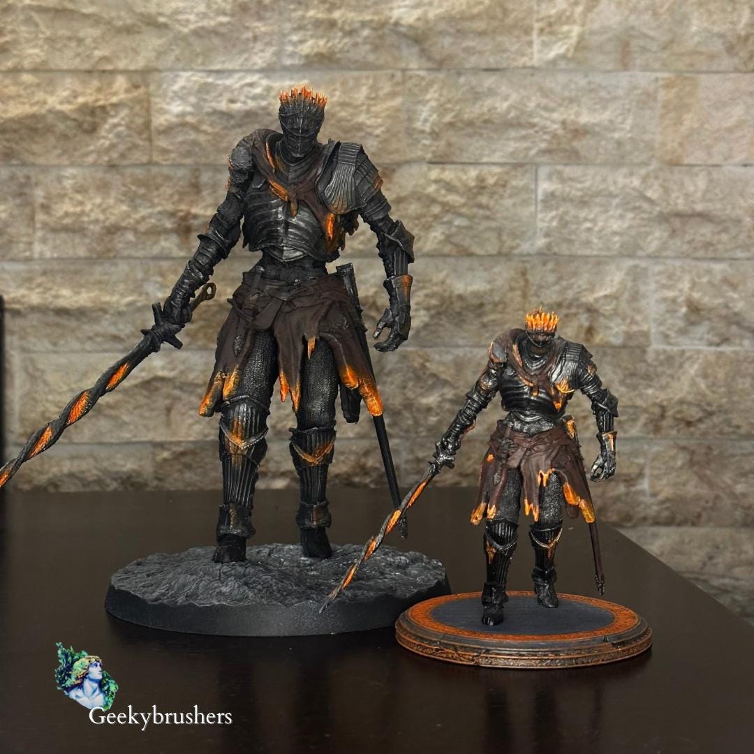 Soul of Cinder Resin Statue | Dark Souls 3 Boss, high Detailed