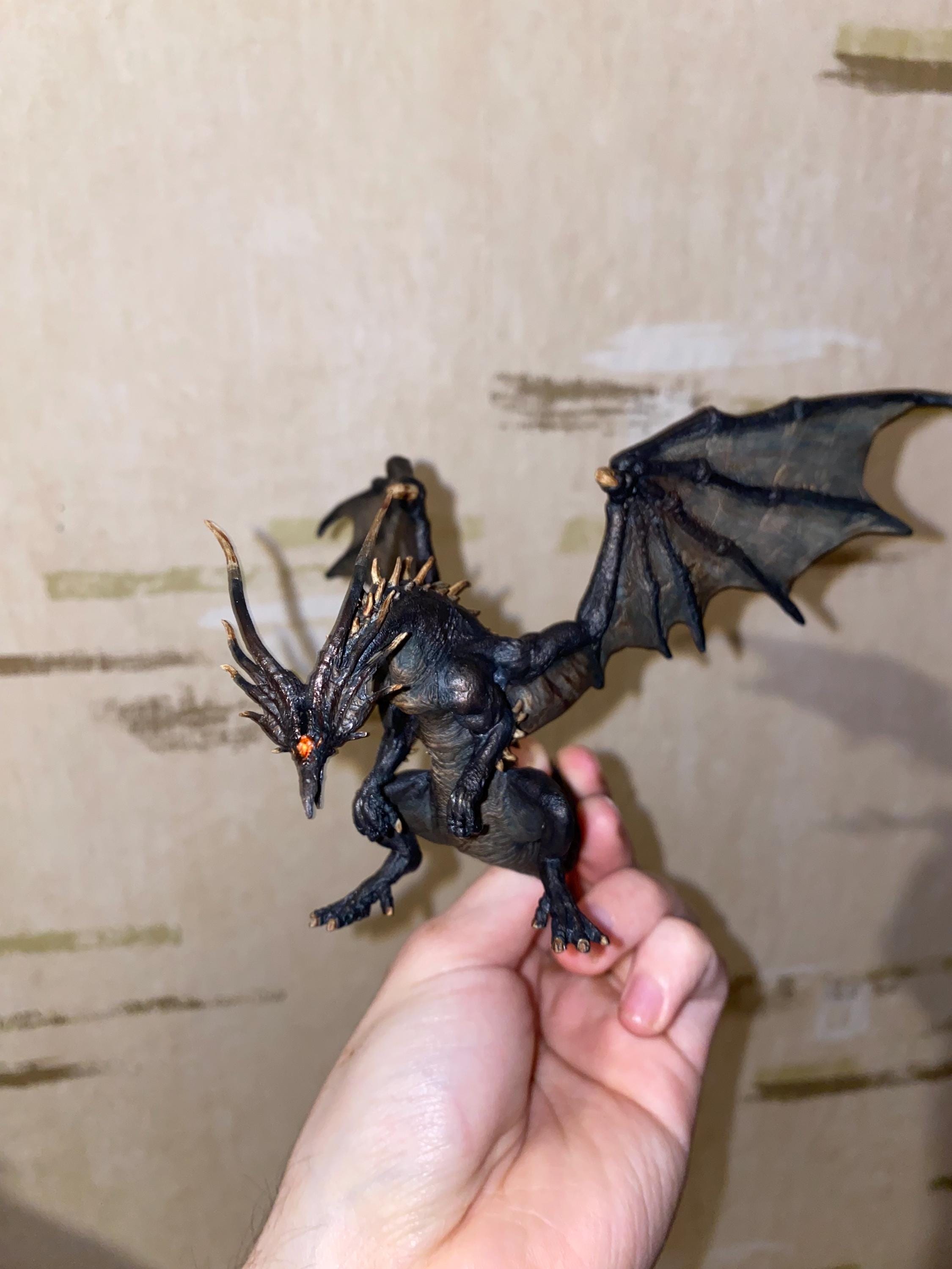 Kalameet the Black Dragon Dark Souls 3D Printed Figure