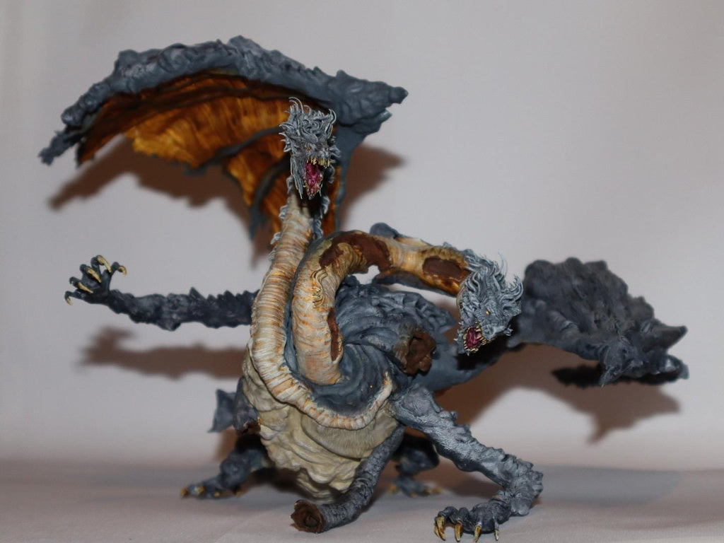 Dragonlord Placidusax gargantuan dragon scale resin figure from Elden Ring, Painted version is sold out,  check description!
