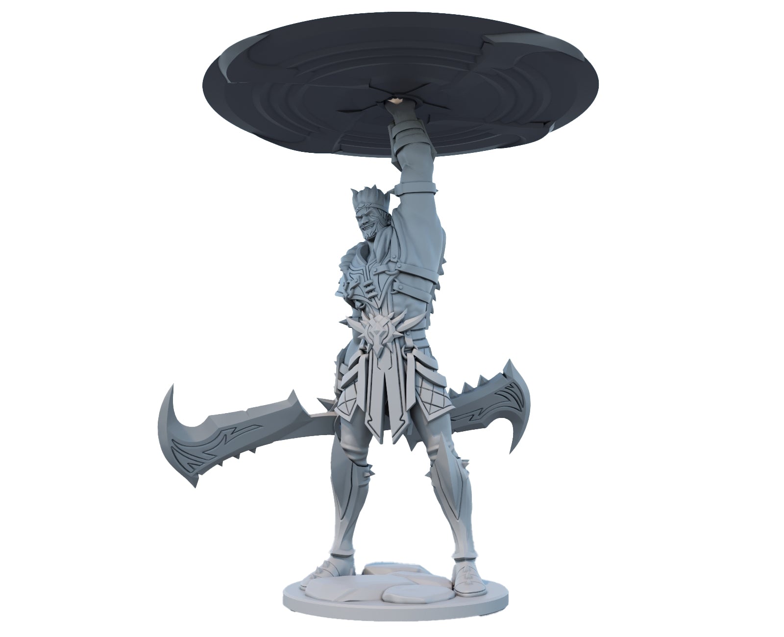 Draven 3D Printed Figure