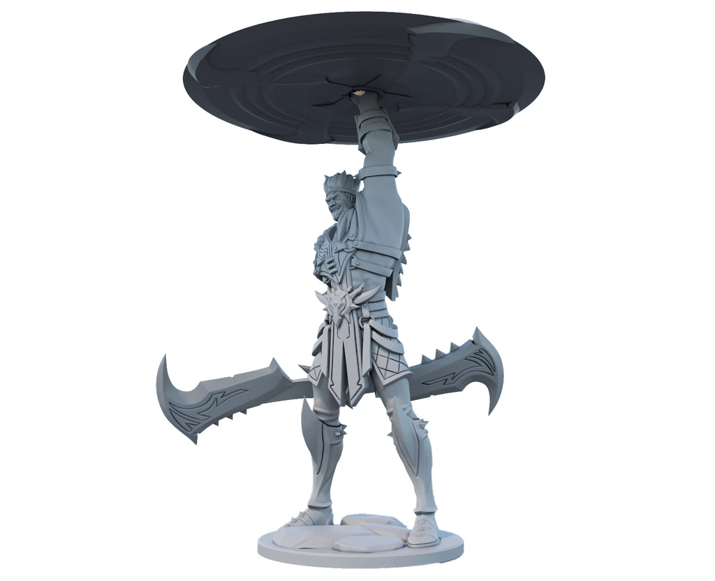 Draven 3D Printed Figure