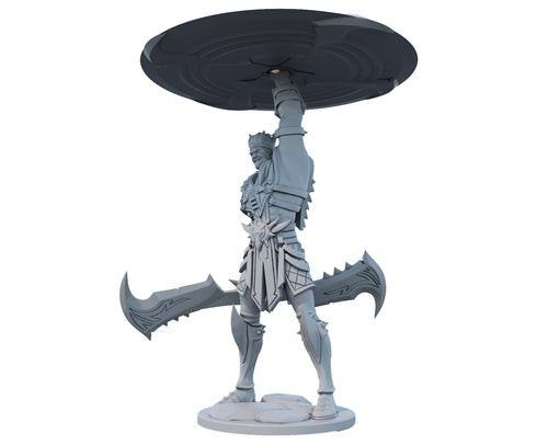 Draven 3D Printed Figure