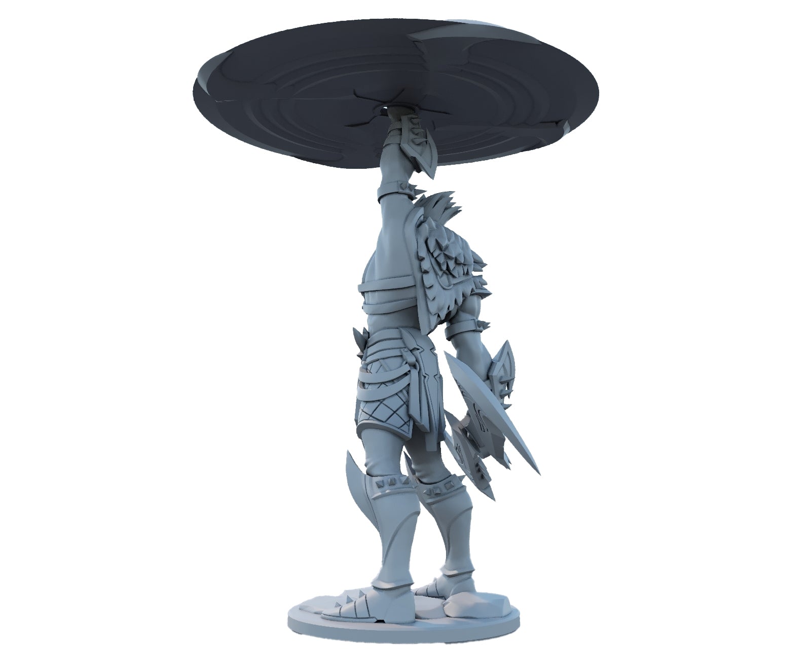 Draven 3D Printed Figure