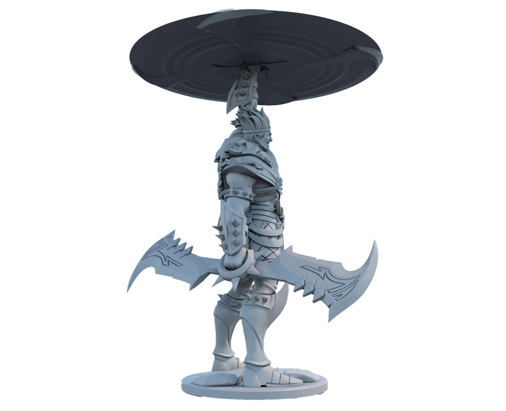 Draven 3D Printed Figure