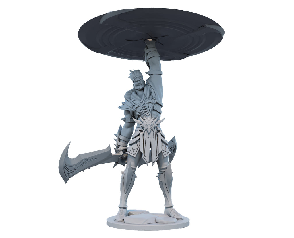 Draven 3D Printed Figure