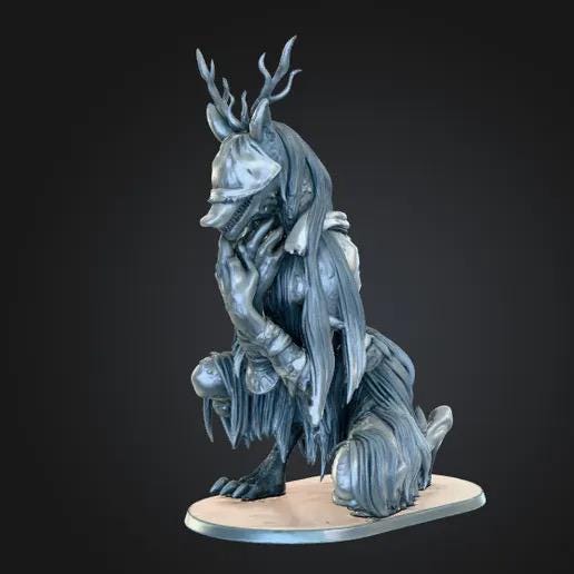 Vicar Amelia Figure | Hand-Painted Resin Boss Statue