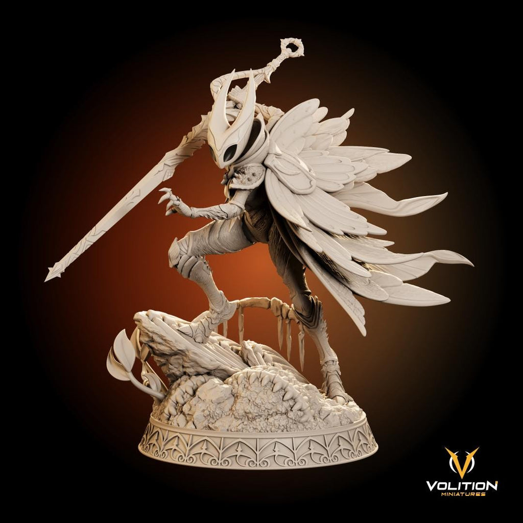 Hornet Statue from Silksong | Hollow Knight Resin Figure | Highly Detailed | VolitionMiniatures Model | Painted & Unpainted |Diorama