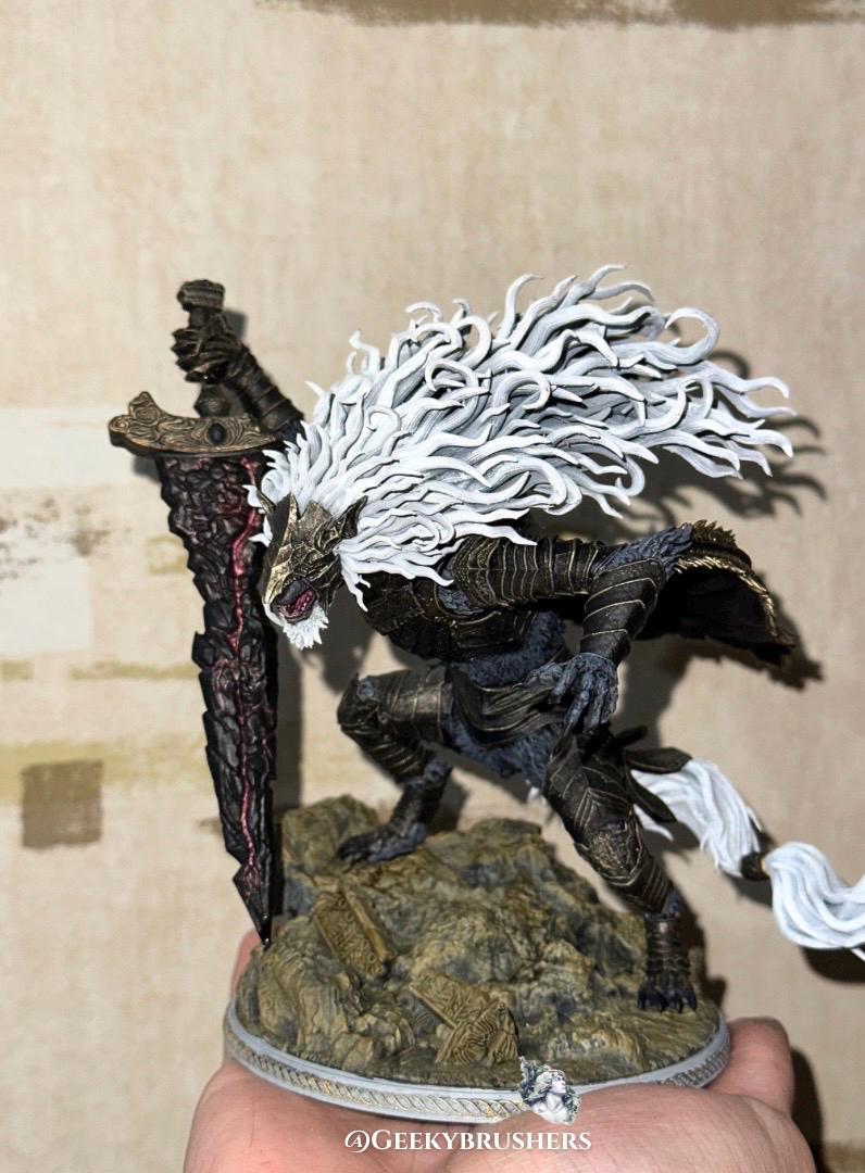 Maliketh the Black Blade | Elden Ring Resin Statue or Figure | Painted & Unpainted | 16K Resolution | Smooth Resin | Volition Miniatures