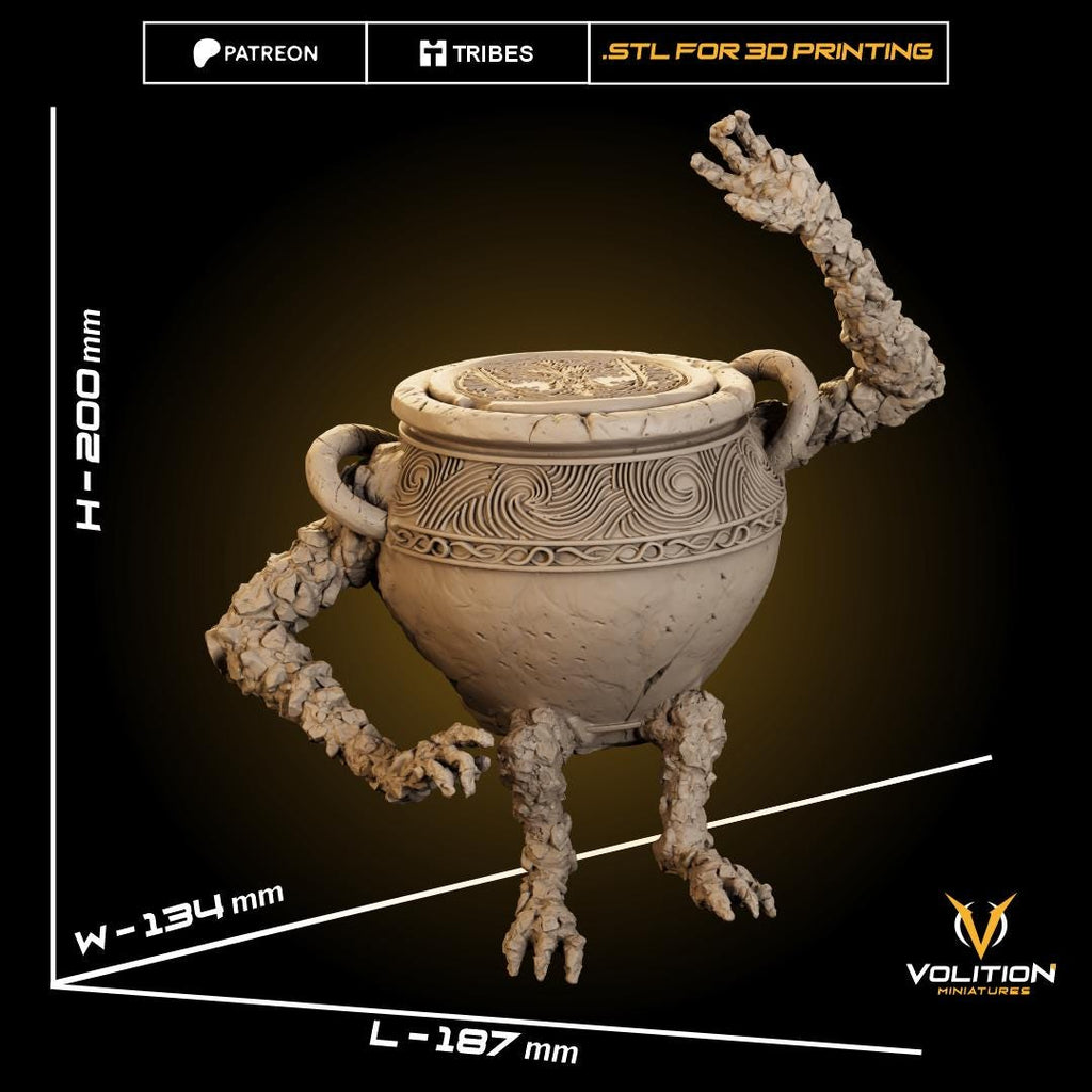 Alexander the jar, Iron fist , Hand-Painted Resin Statue, Elden Ring Collectible| Volitionminiatures