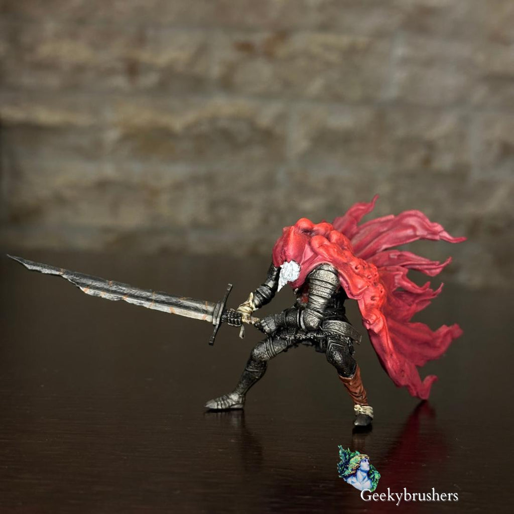 Slave Knight Gael Resin Miniature | Dark Souls 3 Collectible Statue | Hand-Painted Fan Art | 16K High Detail | One-Piece Display Model