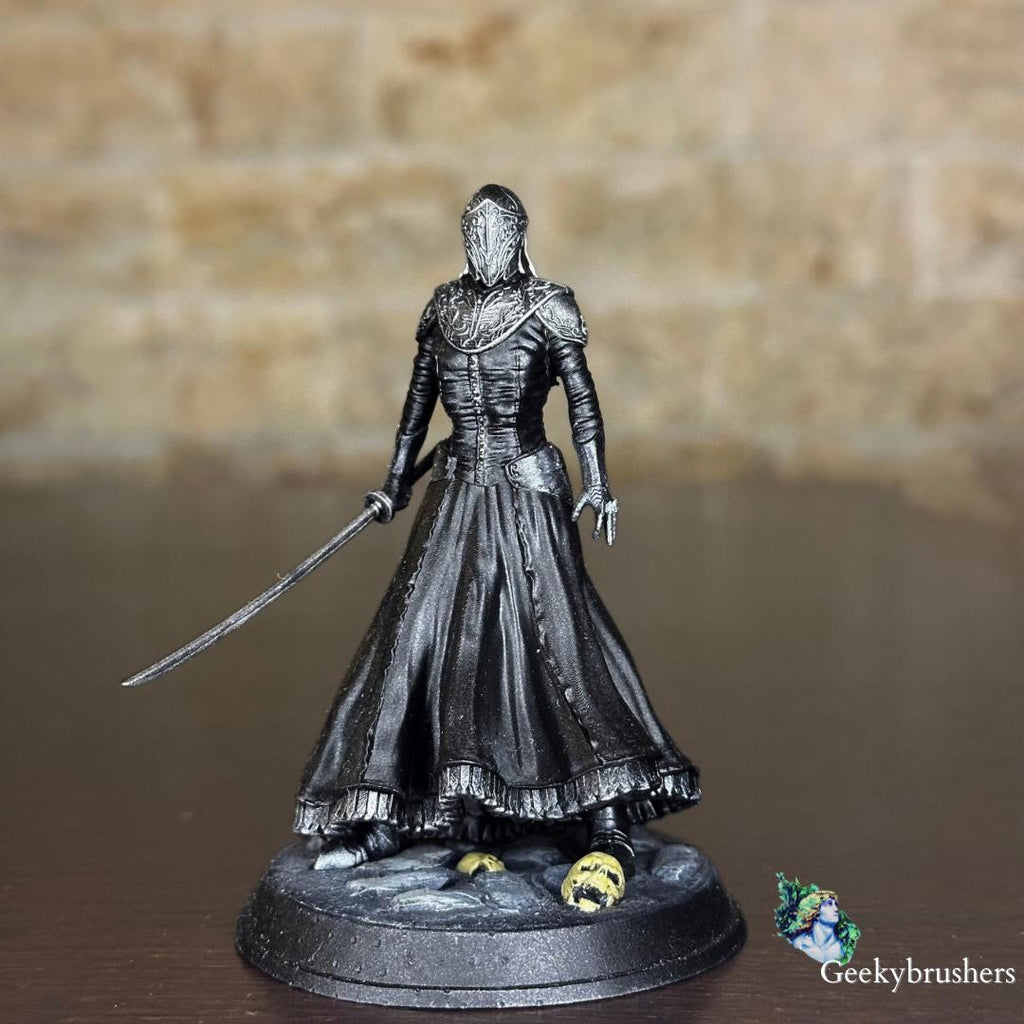 Handpainted Yuria of Londor Resin Figure | Dark Souls Diorama (90mm)