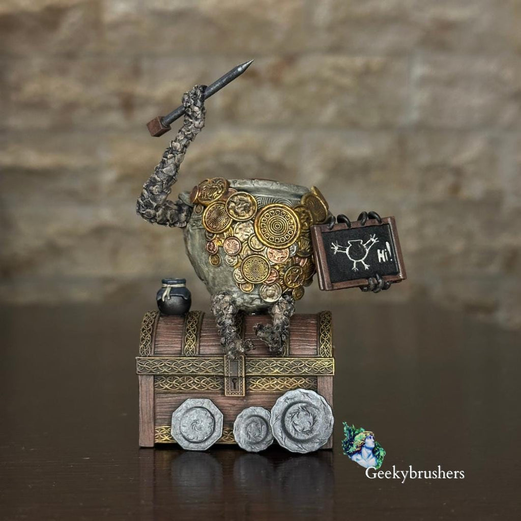 Jar Merchant Figure | Elden Ring Nightreign Statue | 32mm & 75mm | Painted or Unpainted | High Detail 16K Resin | Volition Miniatures License