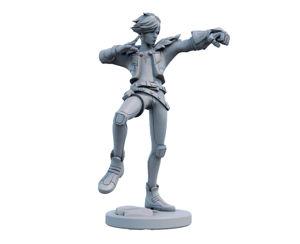 Ezreal 3D Printed Figure