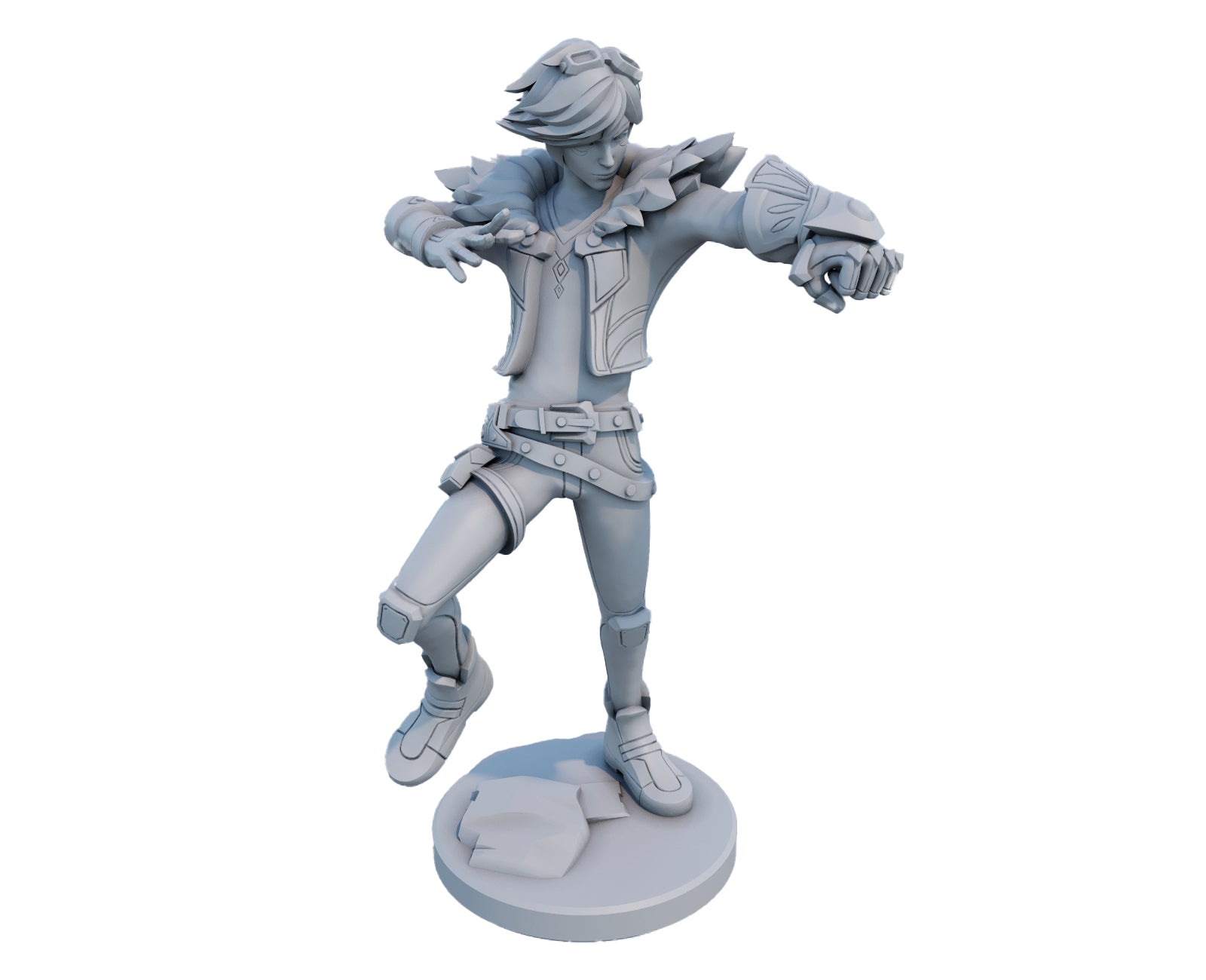 Ezreal 3D Printed Figure