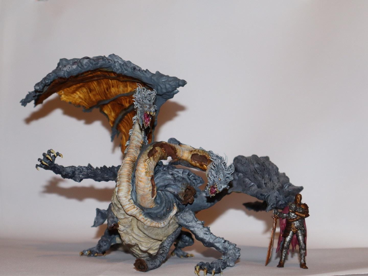Dragonlord Placidusax gargantuan dragon scale resin figure from Elden Ring, Painted version is sold out,  check description!