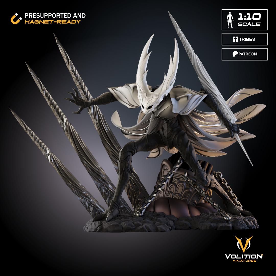 Pure Vessel from Hollow Knight| 1:10 Statue |Highly Detailed| VolitionMiniatures Model | Painted-Unpainted |Diorama Fanart