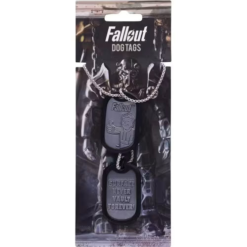 Fallout Metal Dog Tags
