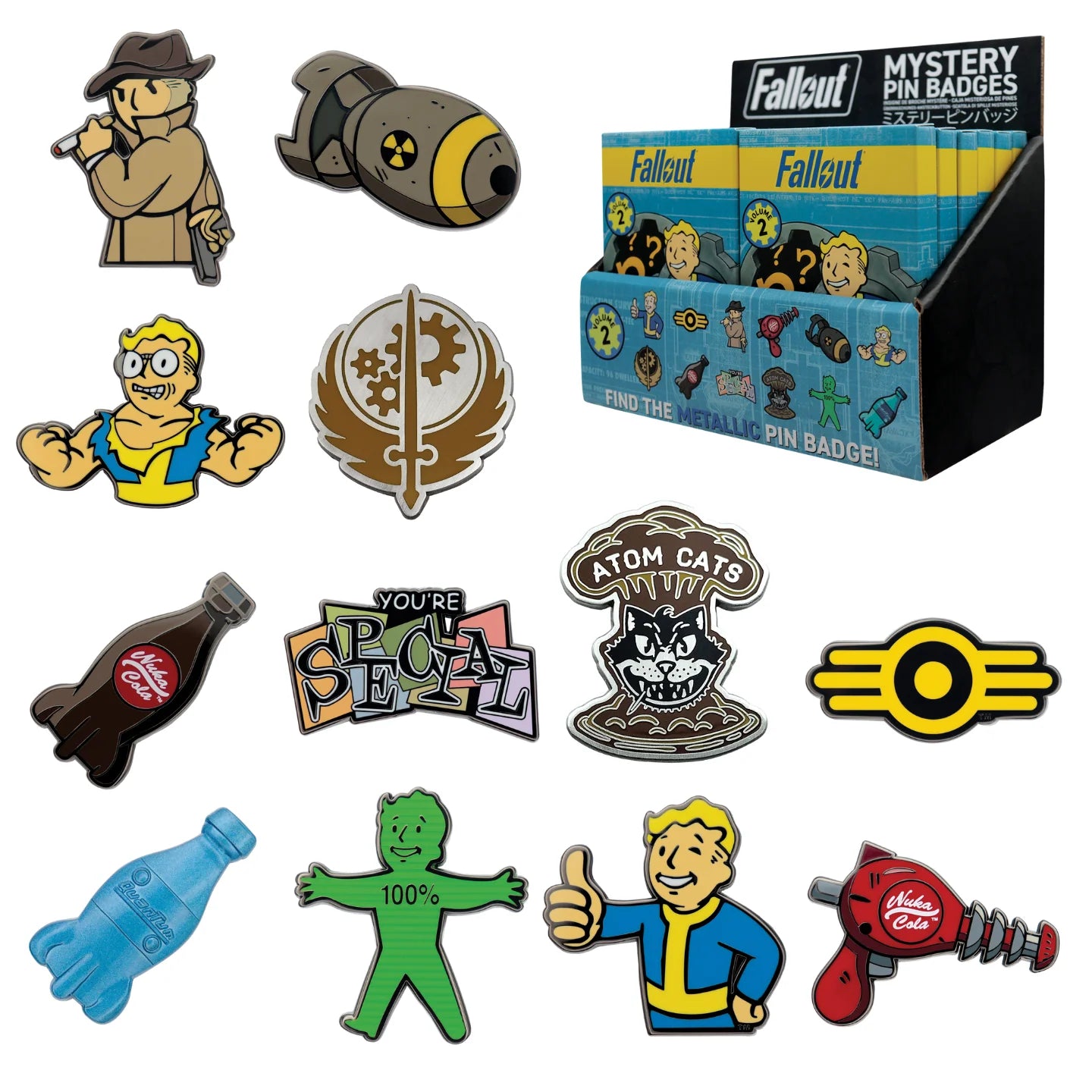 Fallout Mystery Pins Volume 2 (12 τμχ)