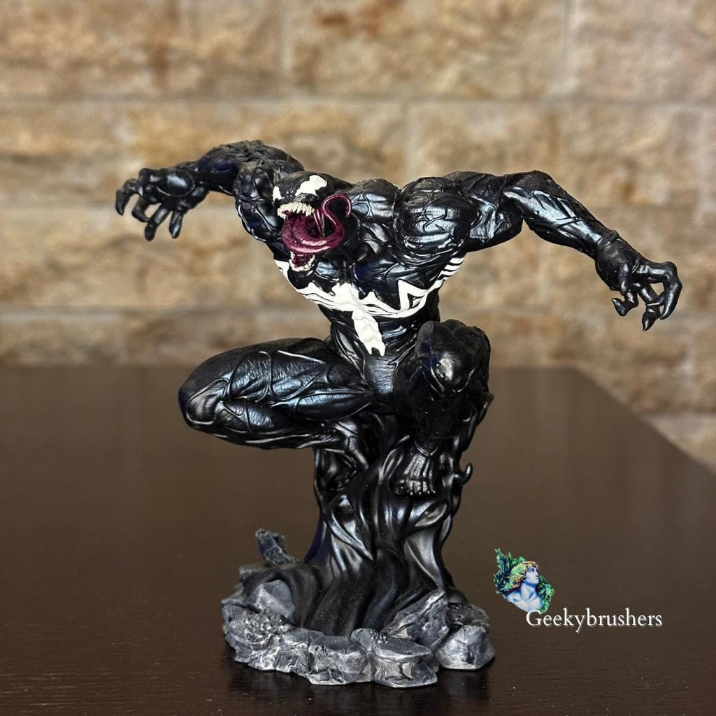 Venom Resin Figure | Hand Painted 125mm statue | Spiderman Collectible Display