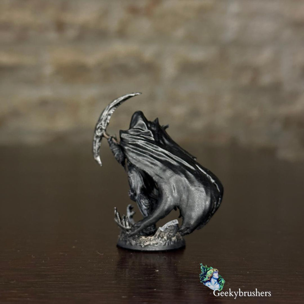 Ghostface Death miniature 32mm | Halloween collectible | Hand-Painted Resin mini