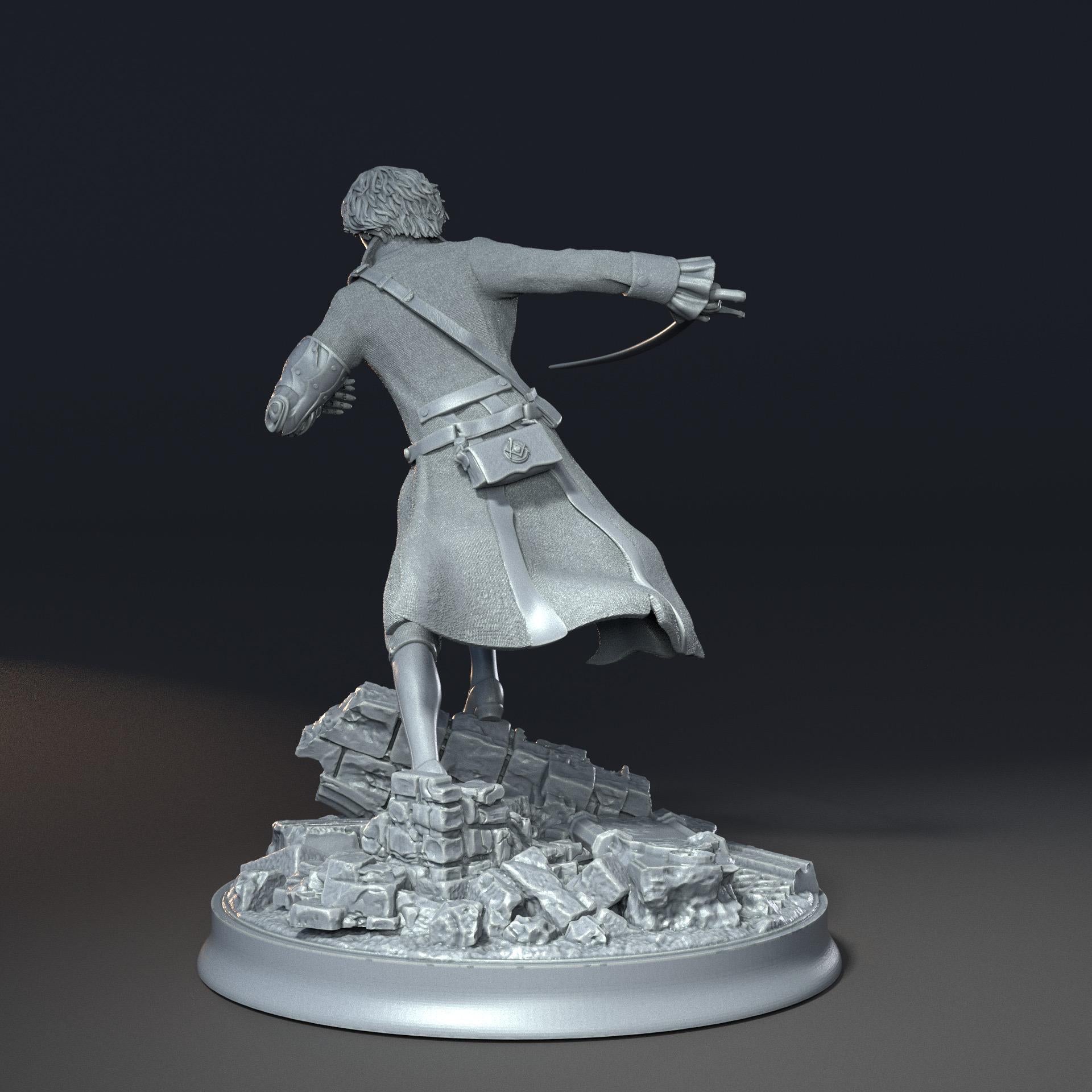 Pinocchio Lies of P Figure | Soulslike Inspired Statue | Painted & Unpainted Resin Model | 20cm | Dark Steampunk Diorama
