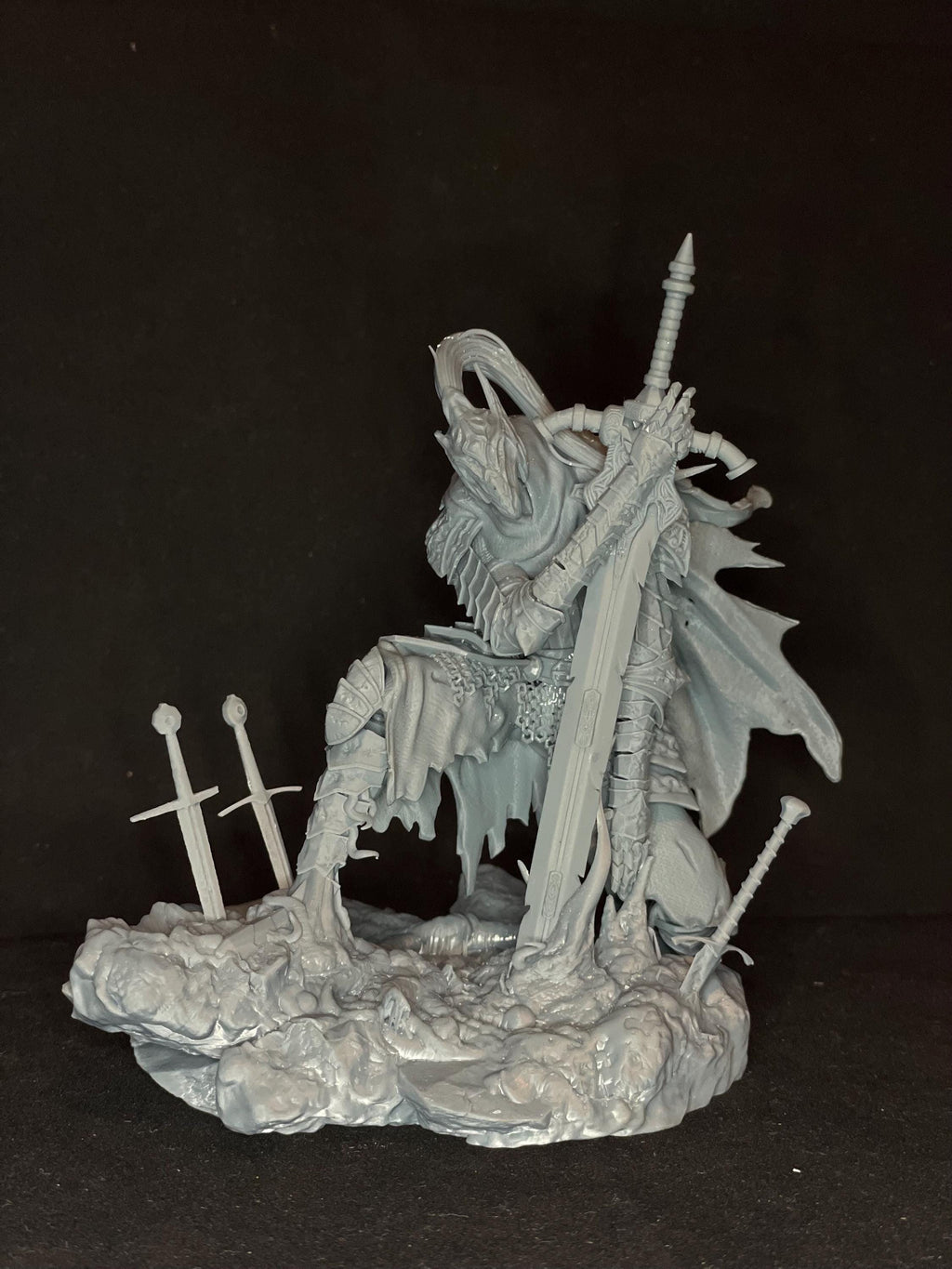 Artorias the Abysswalker Resin Statue | Dark Souls Remastered Collectible | 16K High‑Detail Print | 3 Sizes – Mini, Standard, Statue